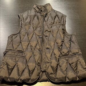 Allegri Black Quilted Vest